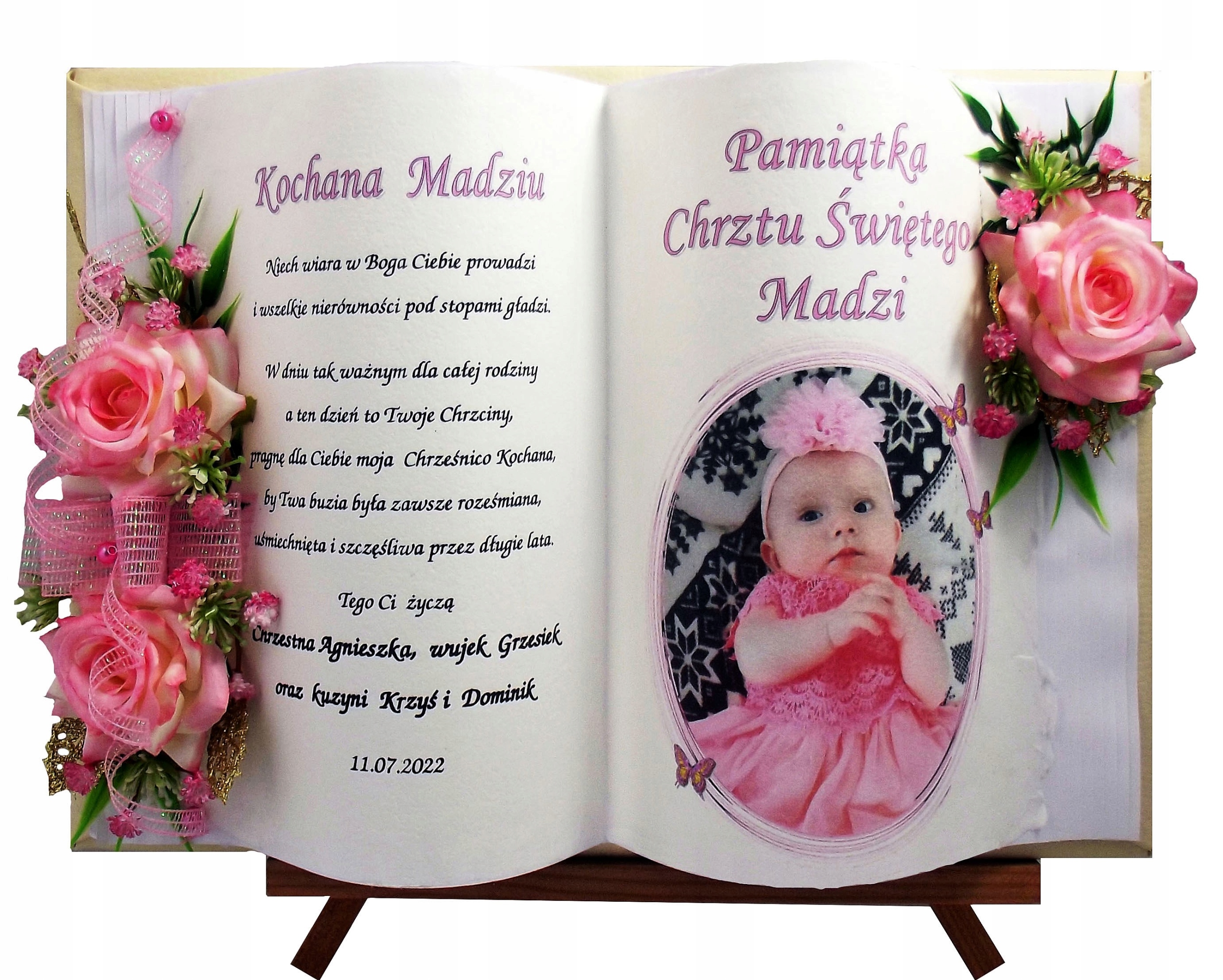 Vzpomínka na křest Vzpomínky na přání Otce kmotry křtiny