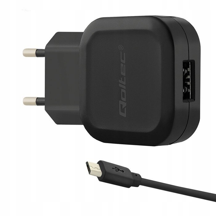 Qoltec Ładowarka sieciowa 12W 5V 2.4A Usb