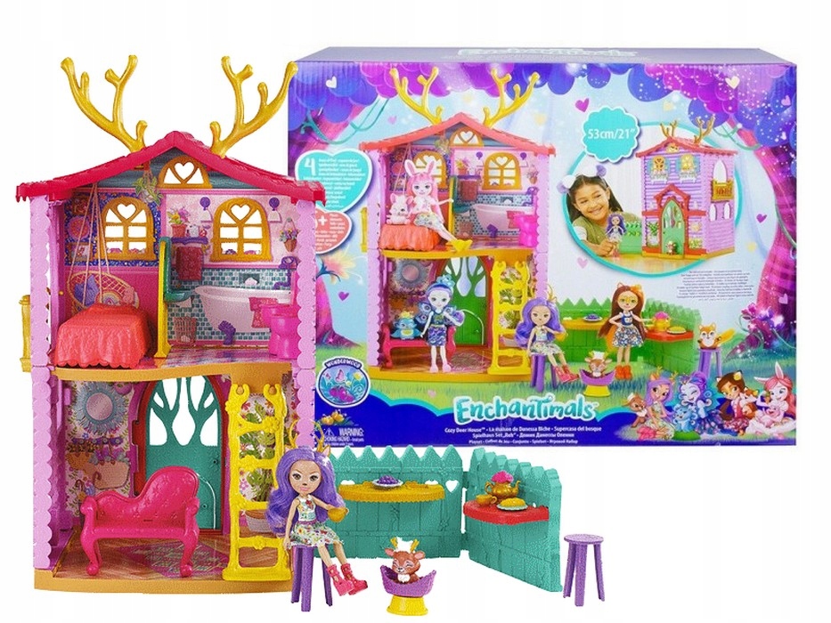 

Enchantimals Mały Domek jelonków GYJ18