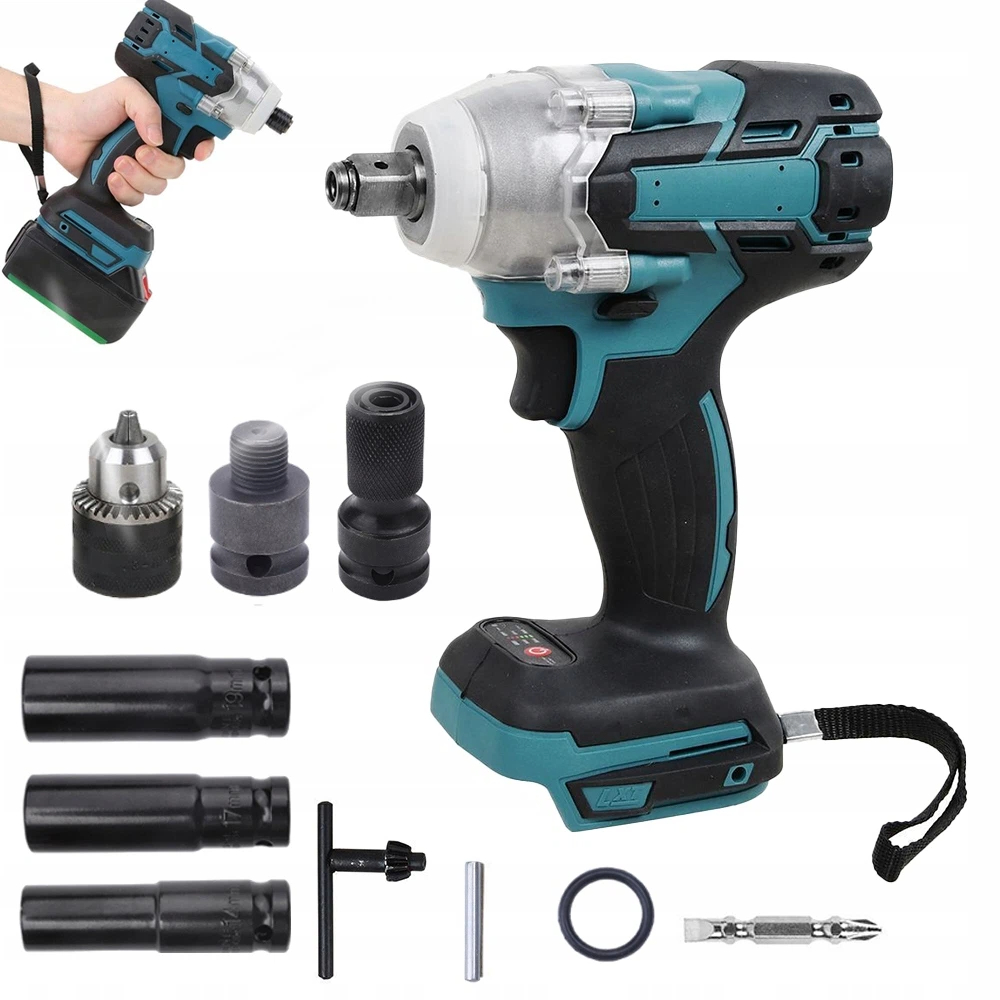 Akumulátorový Klíč Do 18V 520 Nm 3v1 1280W