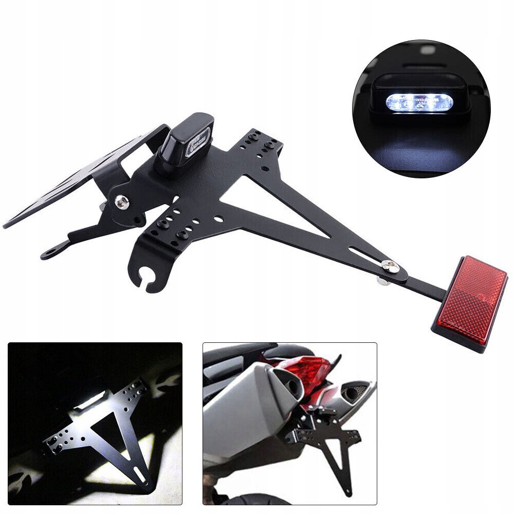 REGULOWANA RAMKA TABLICY REJESTRACYJNEJ MOTOCYKLA EAN (GTIN) 0191491668548