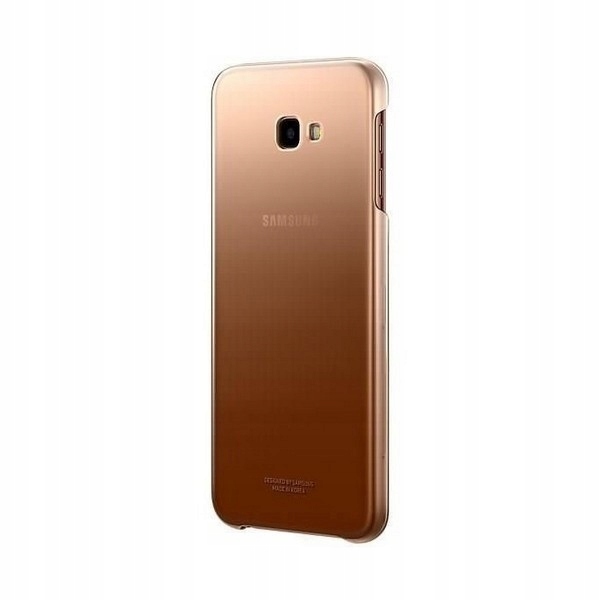 Etui Samsung Gradation Cover Złoty do Galaxy J4+ (2018) (EF-AJ415CFEGWW)