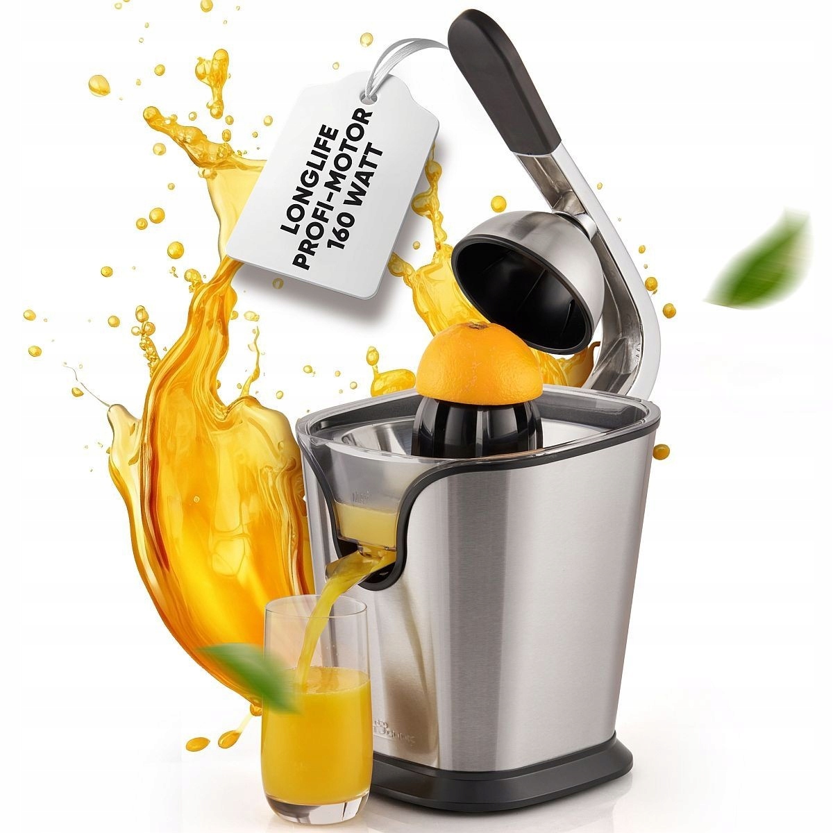 Proficook Wyciskarka Do Soków Owoców Cytrusów Warzyw Sokowirówka 2 Stożki