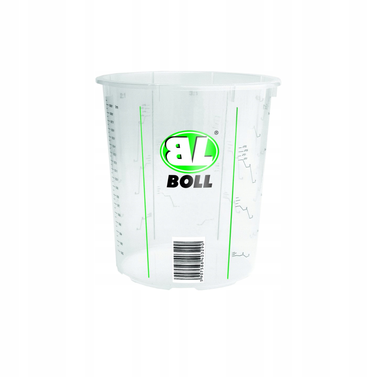 Pojemnik z podziałką poj. 2240ml Boll lakierniczy
