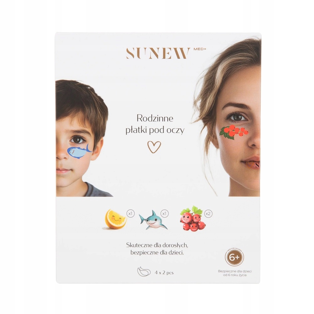 SUNEWMED+ Family Eye Patches rodzinne płatki pod oczy z ceramidami