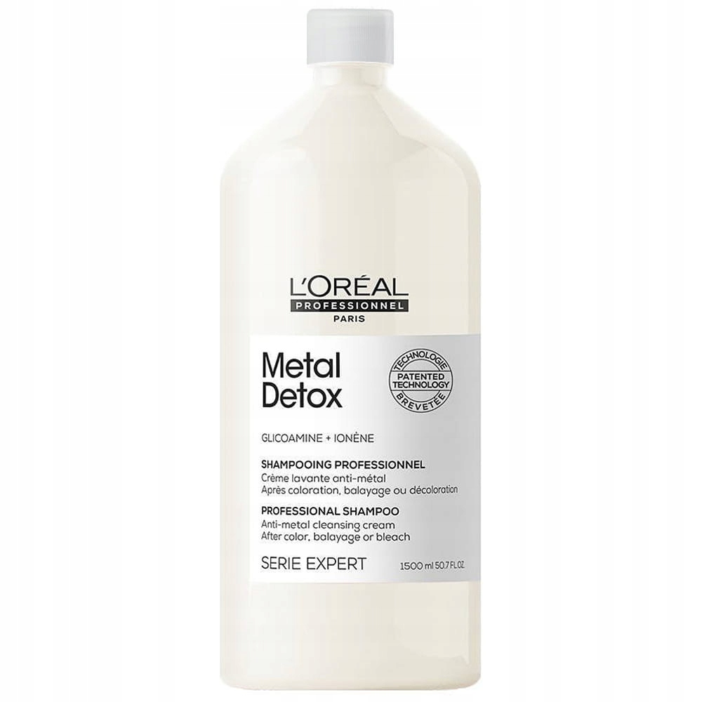 Loreal Metal Detox Szampon neutralizujący metale wł. farbowane 1500ml