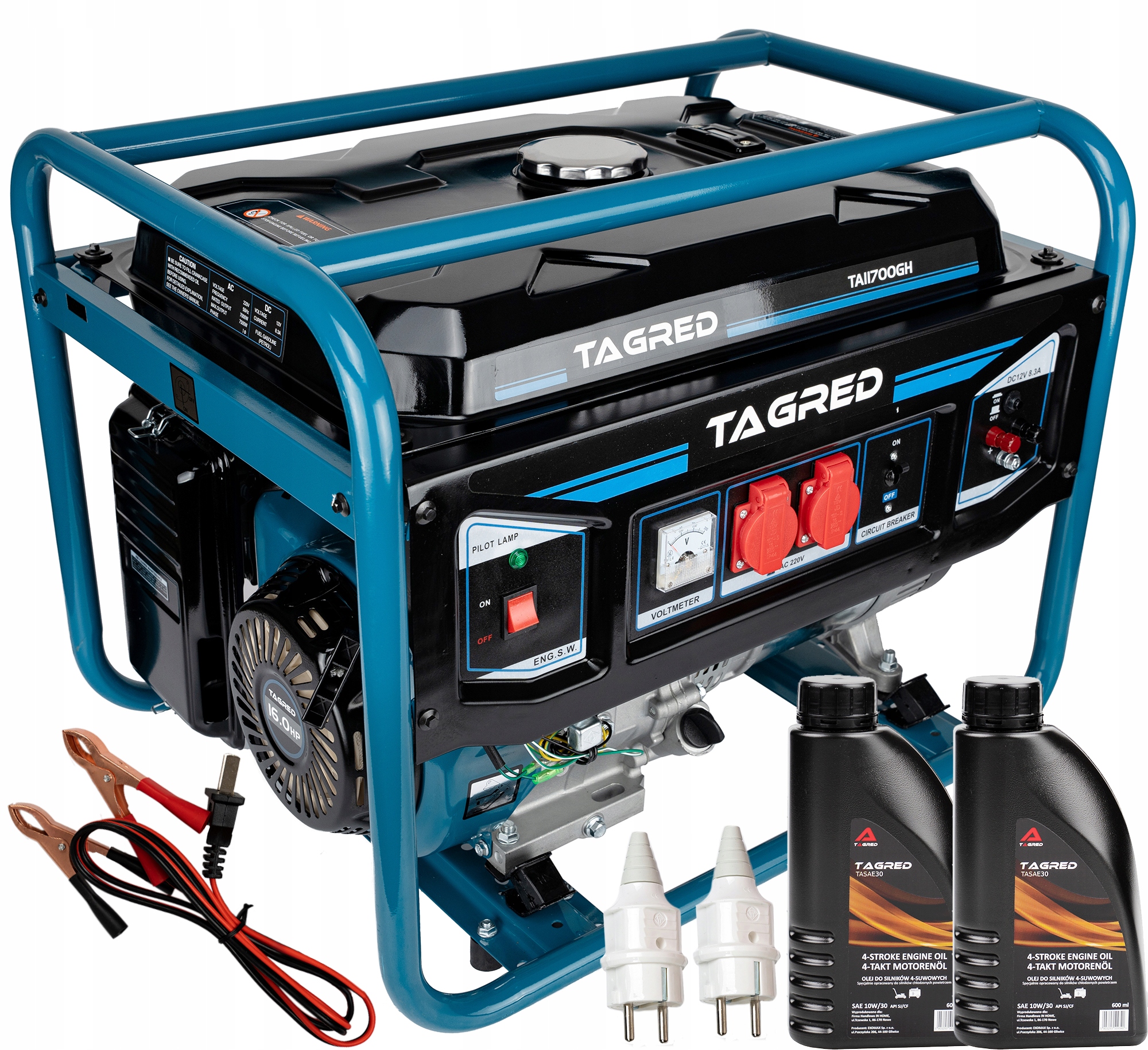 

Agregat Prądotwórczy 11700W 16HP Avr Jednofazowy