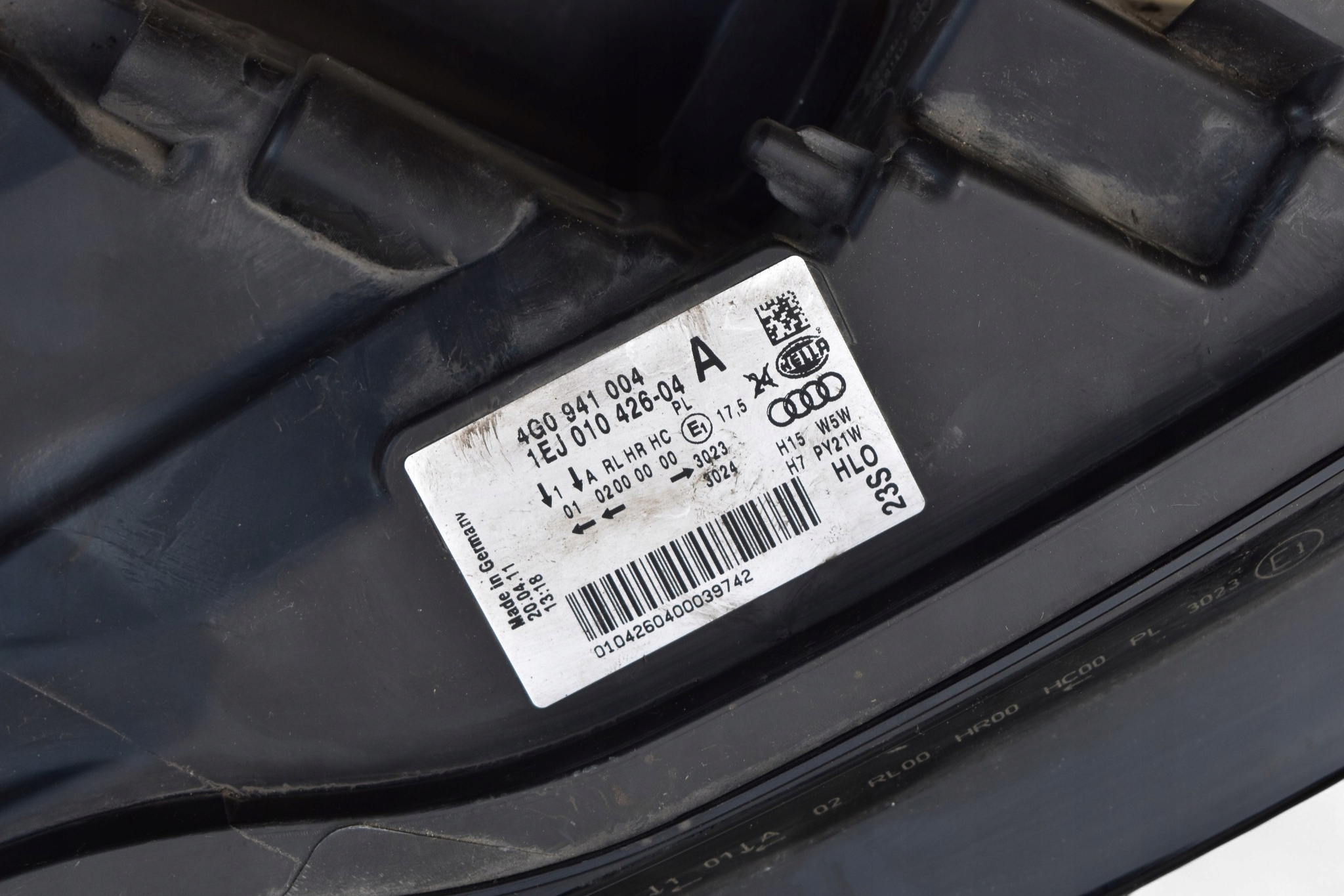light right front AUDI A6 C7 2011-2015R 4G0941004 UK