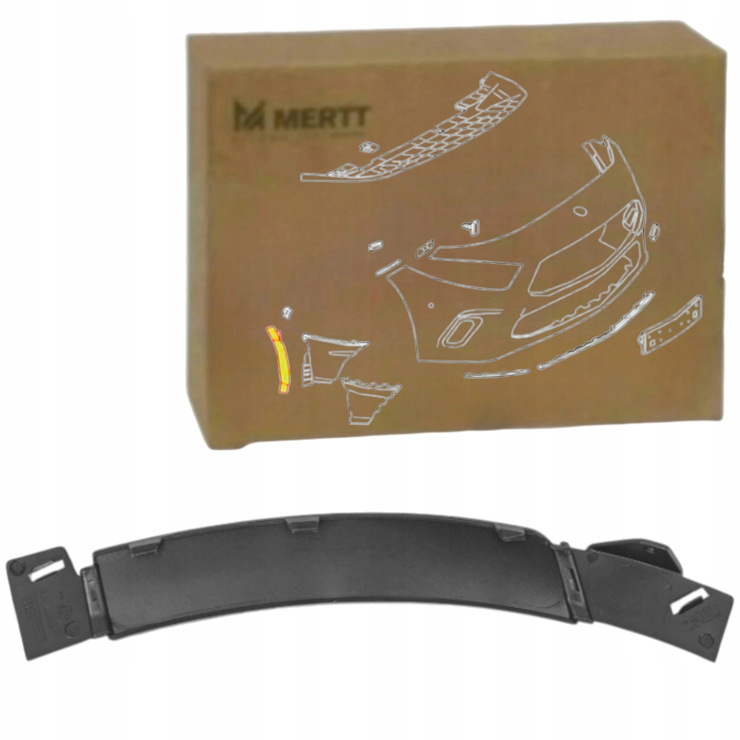 Amg Lišta Předního Nárazníku Levá 1778857203 Mercedes A-class W177 2018+