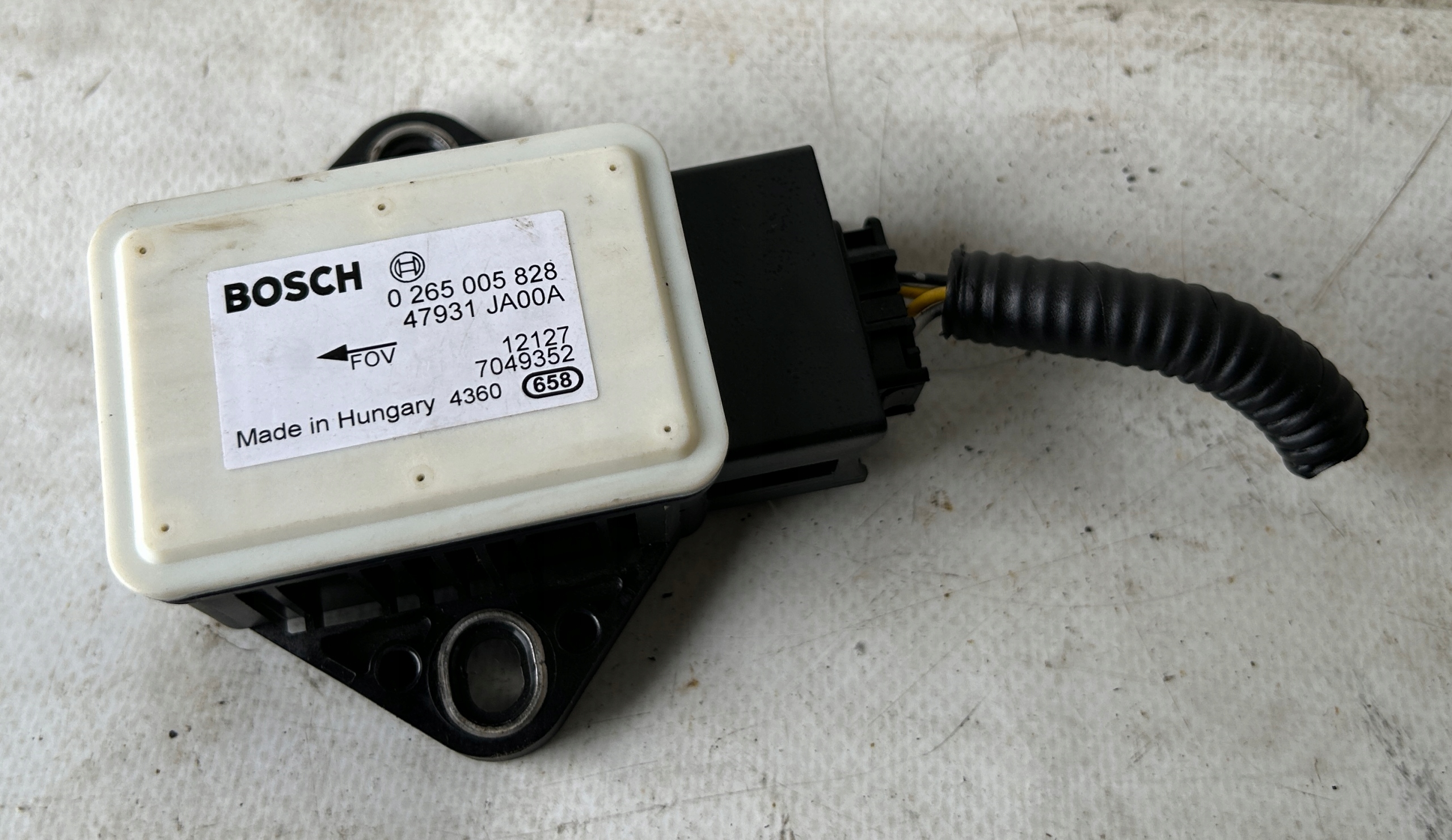 CZUJNIK POCHYŁU NISSAN MAXIMA A35 47931-JA00A