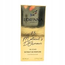 Niche parfémový extrakt Lorinna 18 Molecul,s D,amour 50 ml Prémiová kvalita