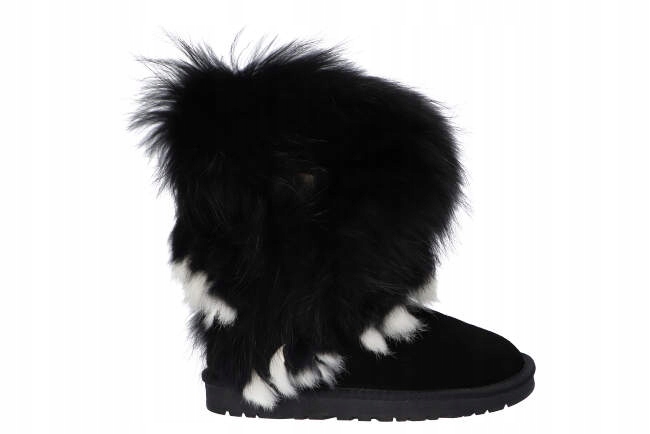 WD840 ŚNIEGOWCE EMU BUTY ZIMOWE SKÓRZANE FUTRO 39 Model WD840-A