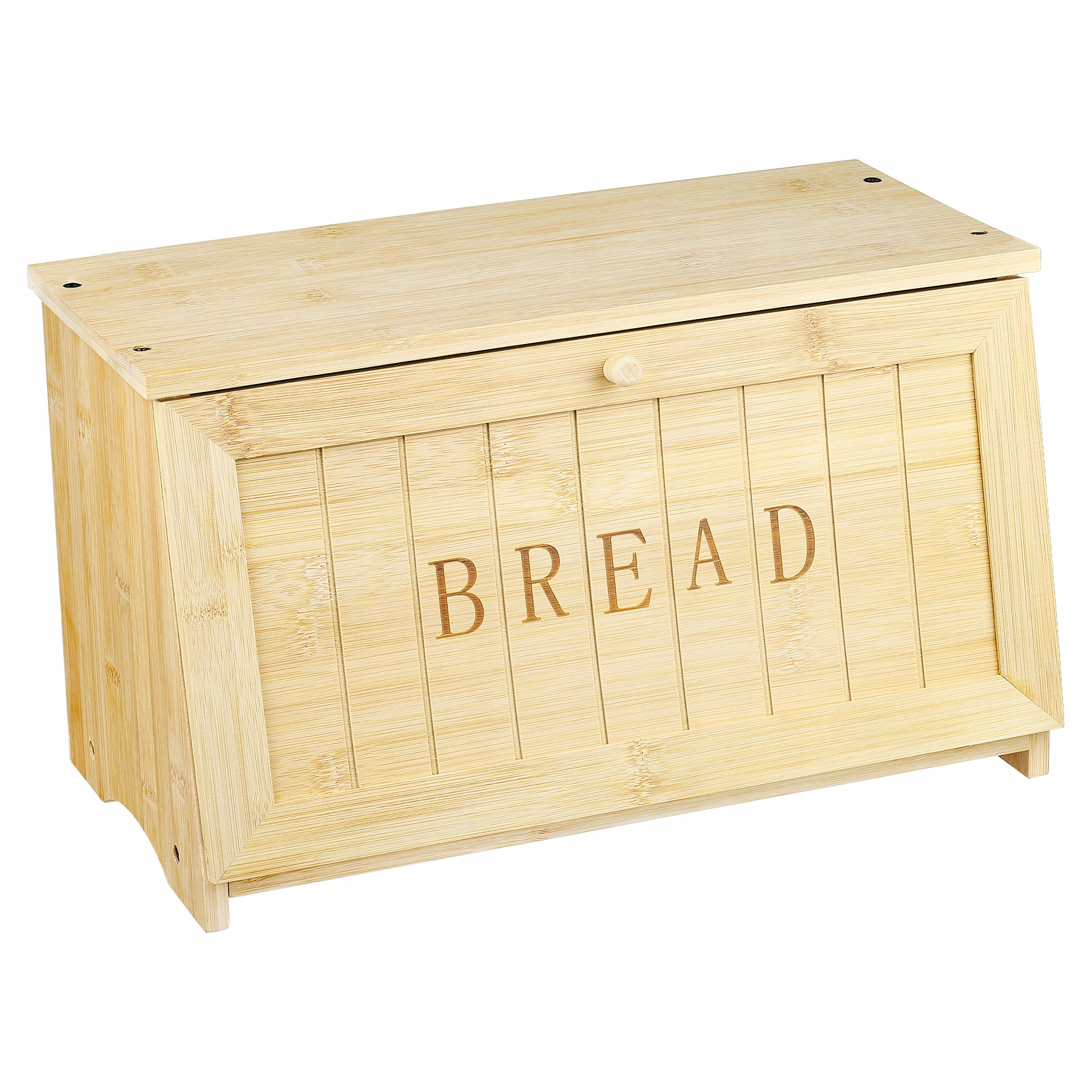 BAMBUSOWY CHLEBAK DUŻY POJEMNIK NA PIECZYWO CHLEB NATURALNY DREWNIANY BREAD Kod producenta FC-B209-Bamboo-v2