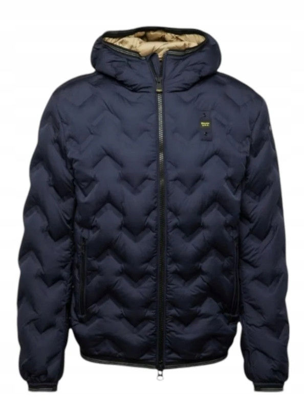 G4F002 GRANATOWA KURTKA MĘSKA BLAUER M