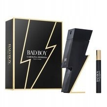 Carolina Herrera Bad Boy dárková sada Edt 100 ml and miniature Edt 10 ml 100 ml