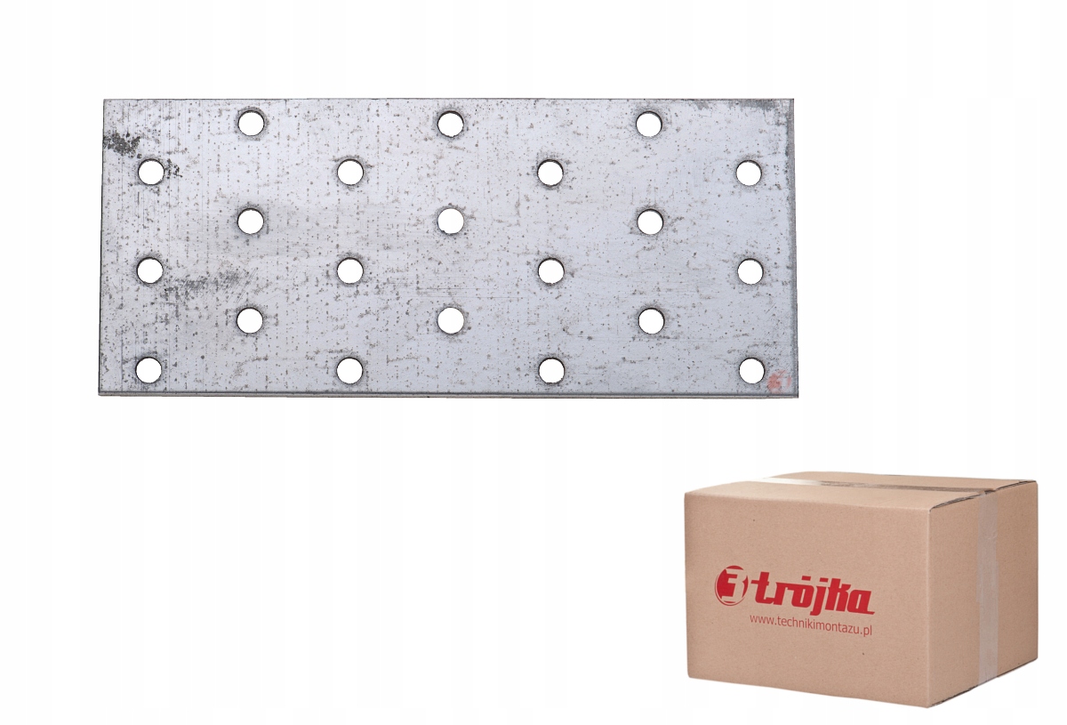 

Płytka perforowana Łącznik płaski 60x200 - 50szt