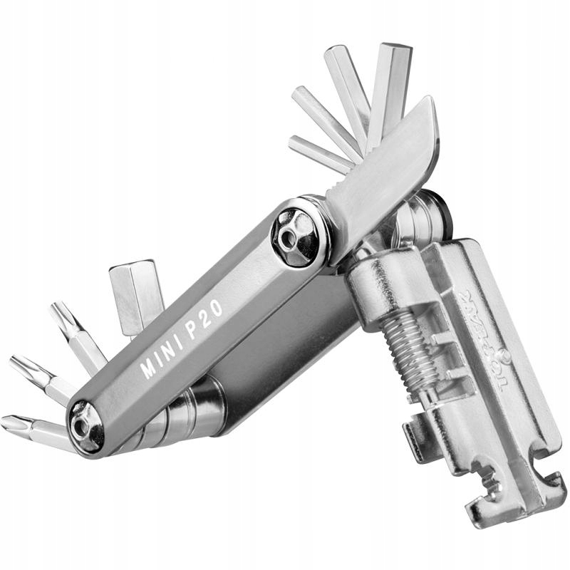 Topeak Multiklíč Mini P20 stříbrná