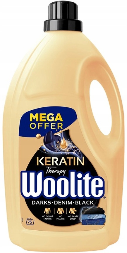 

Woolite Keratin Therapy pranie Ciemne Jeans 4,5 l