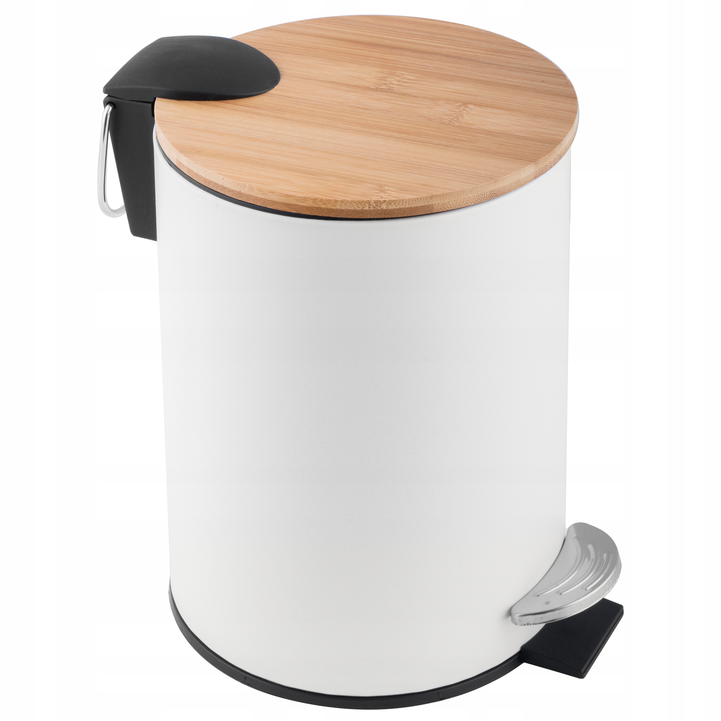 Kosz na śmieci łazienkowy 3l bambus SOFT CLOSE Kod producenta CH.VINI-WHT