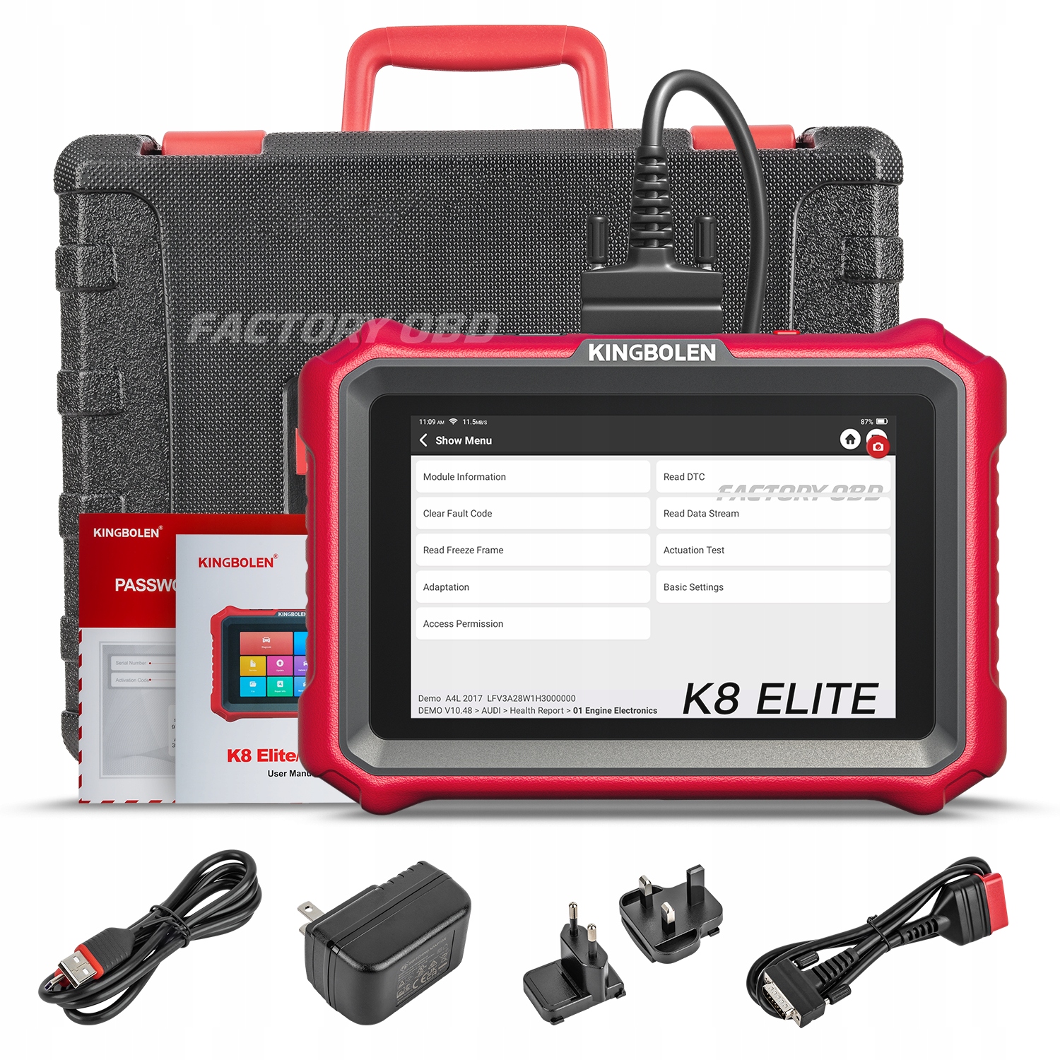 Kingbolen K8 Elite Obdii DoIP Pro Diagnostické Rozhranie