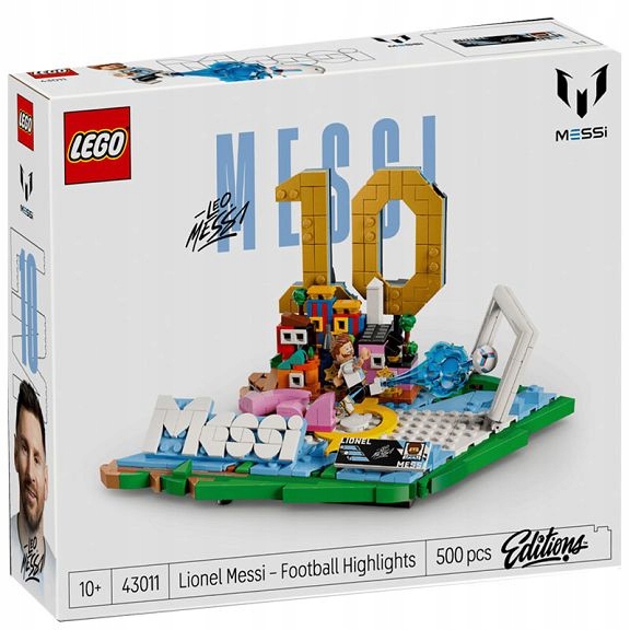 Lego Editions Sports Lionel Messi fotbalové momenty 43011