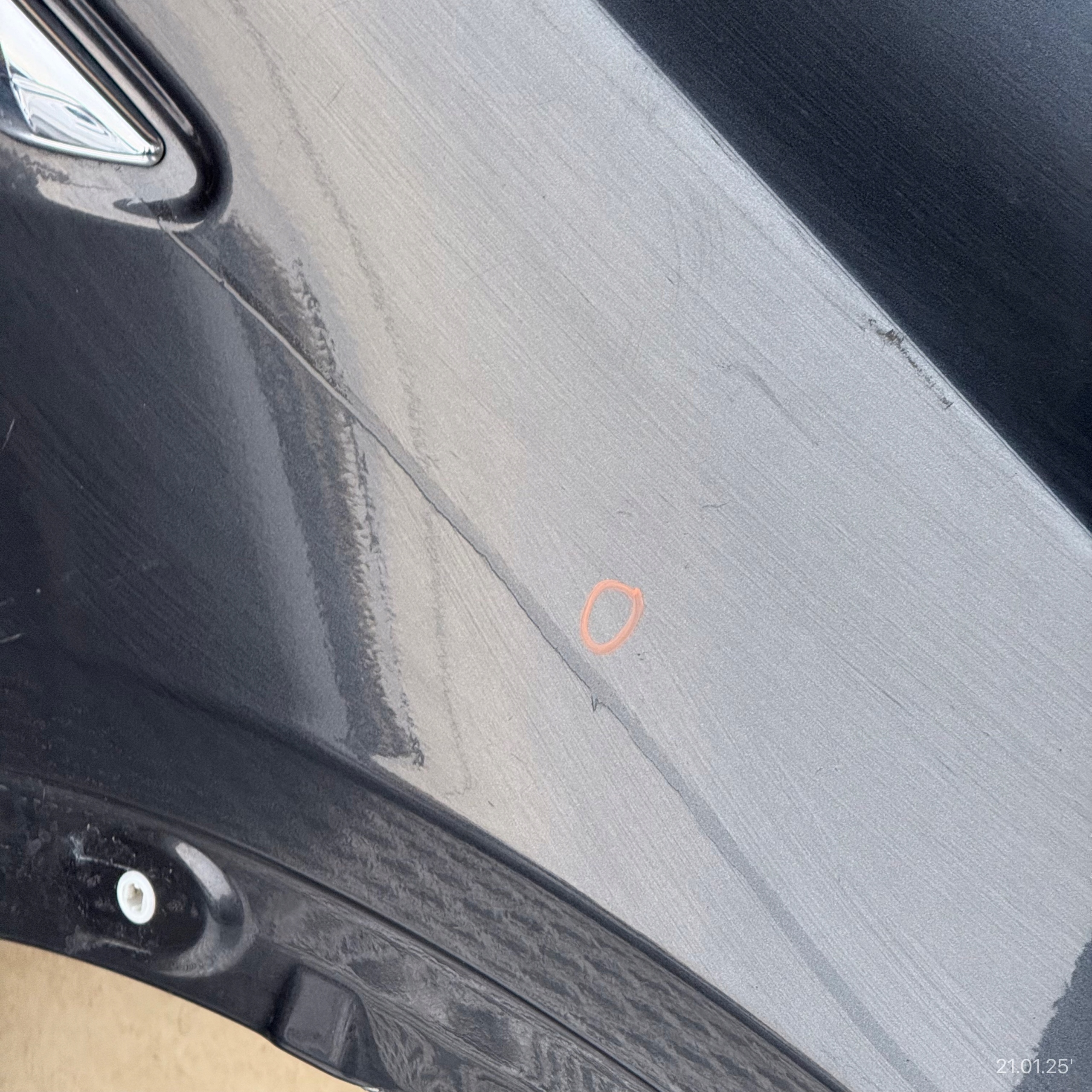 fender front right BMW X4 F26 m-packet 2016 ROK