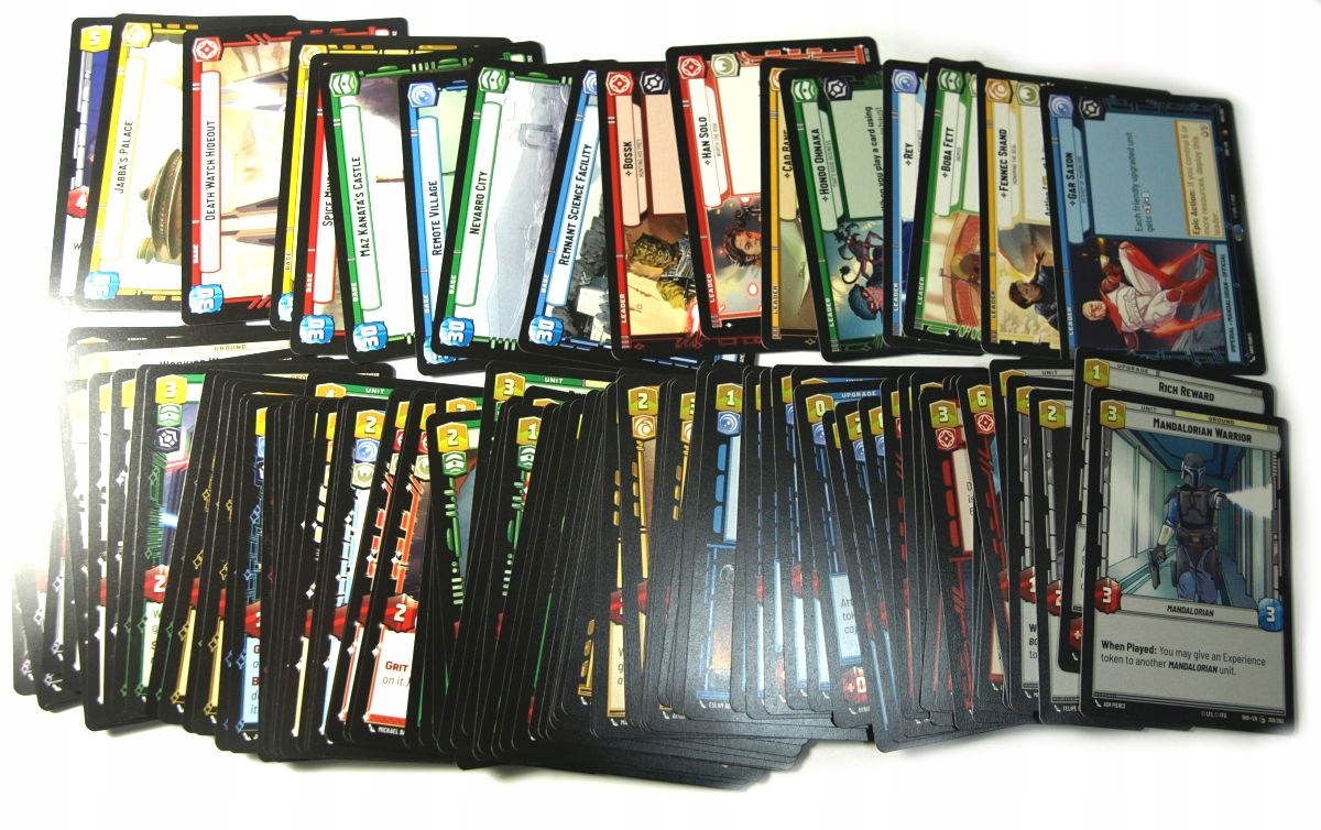 Set Kart Common 106 kart dodatek Shadows of the Galaxy SWU