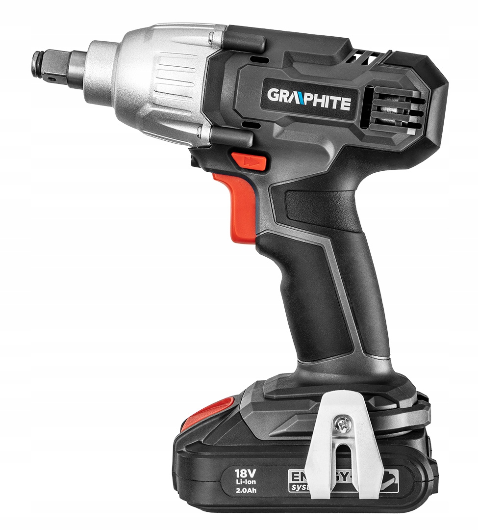 Klucz udarowy akumulatorowy Energy+ 18V, Li-Ion, bez akumulatora Waga produktu z opakowaniem jednostkowym 1.616 kg