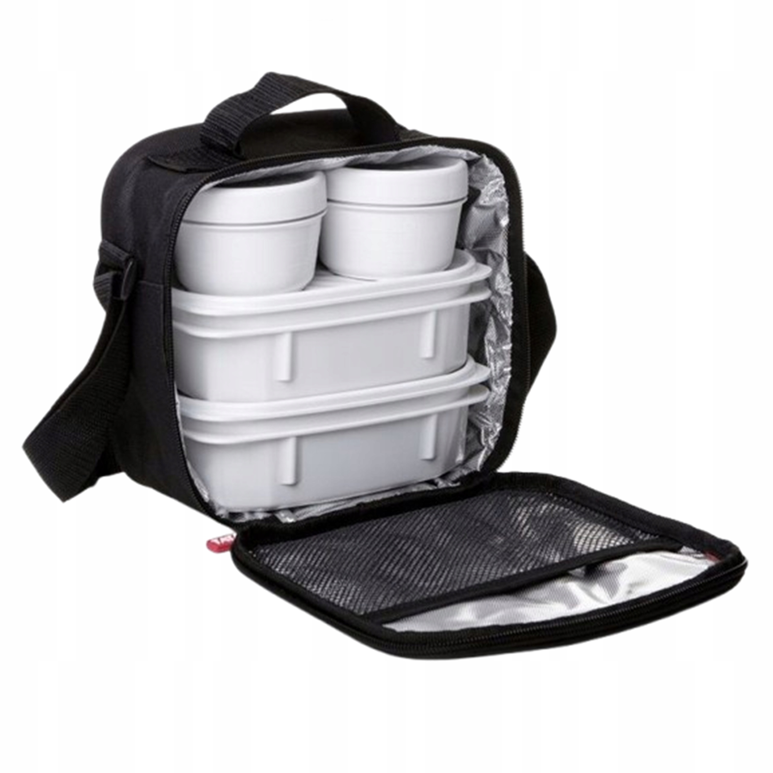 LunchBox Torba na jedzenie do pracy szkoły na wycieczkę 4 Pojemniki Tatay