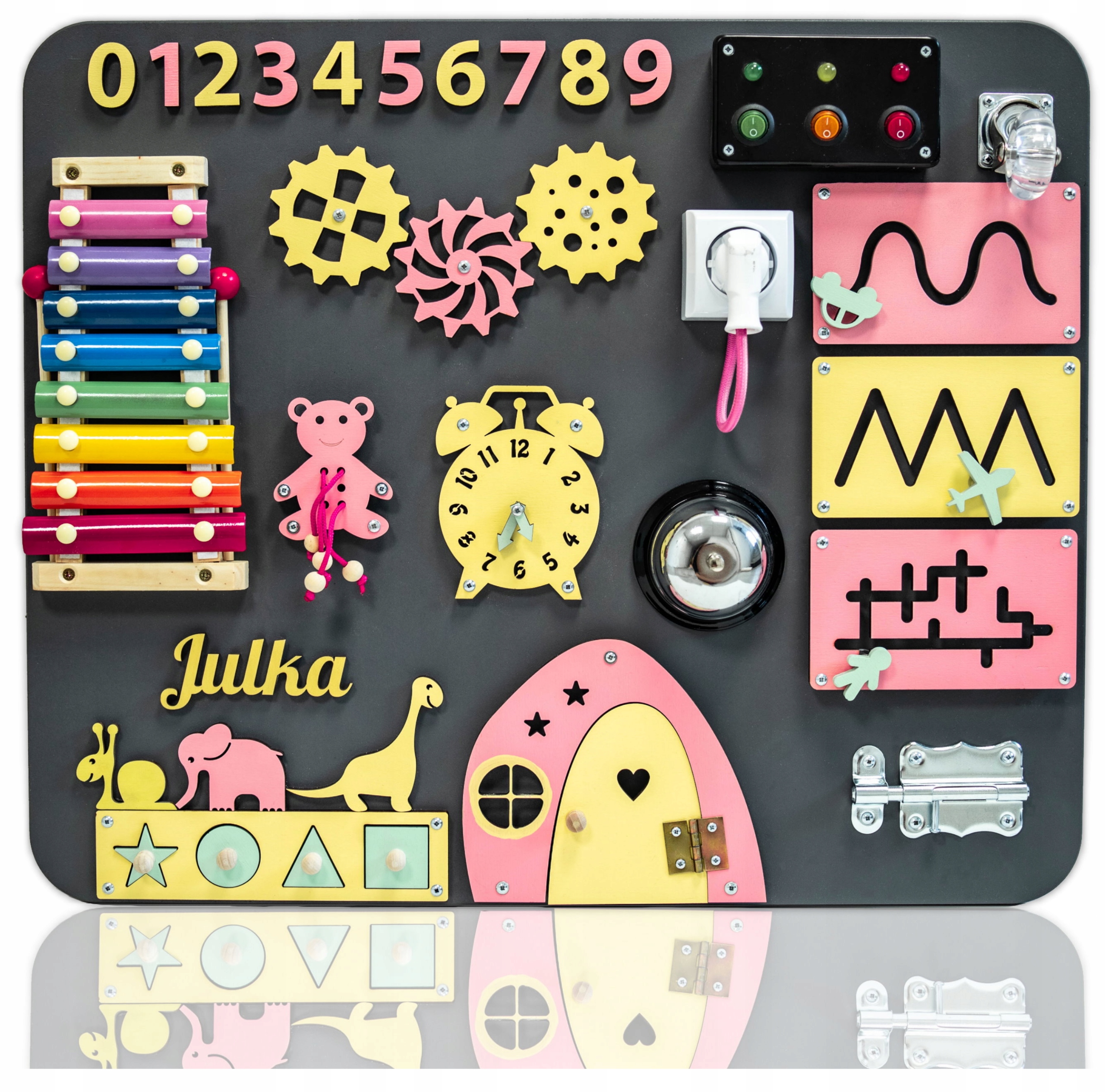 

Tablica Manipulacyjna Edukacyjna Sensoryczna