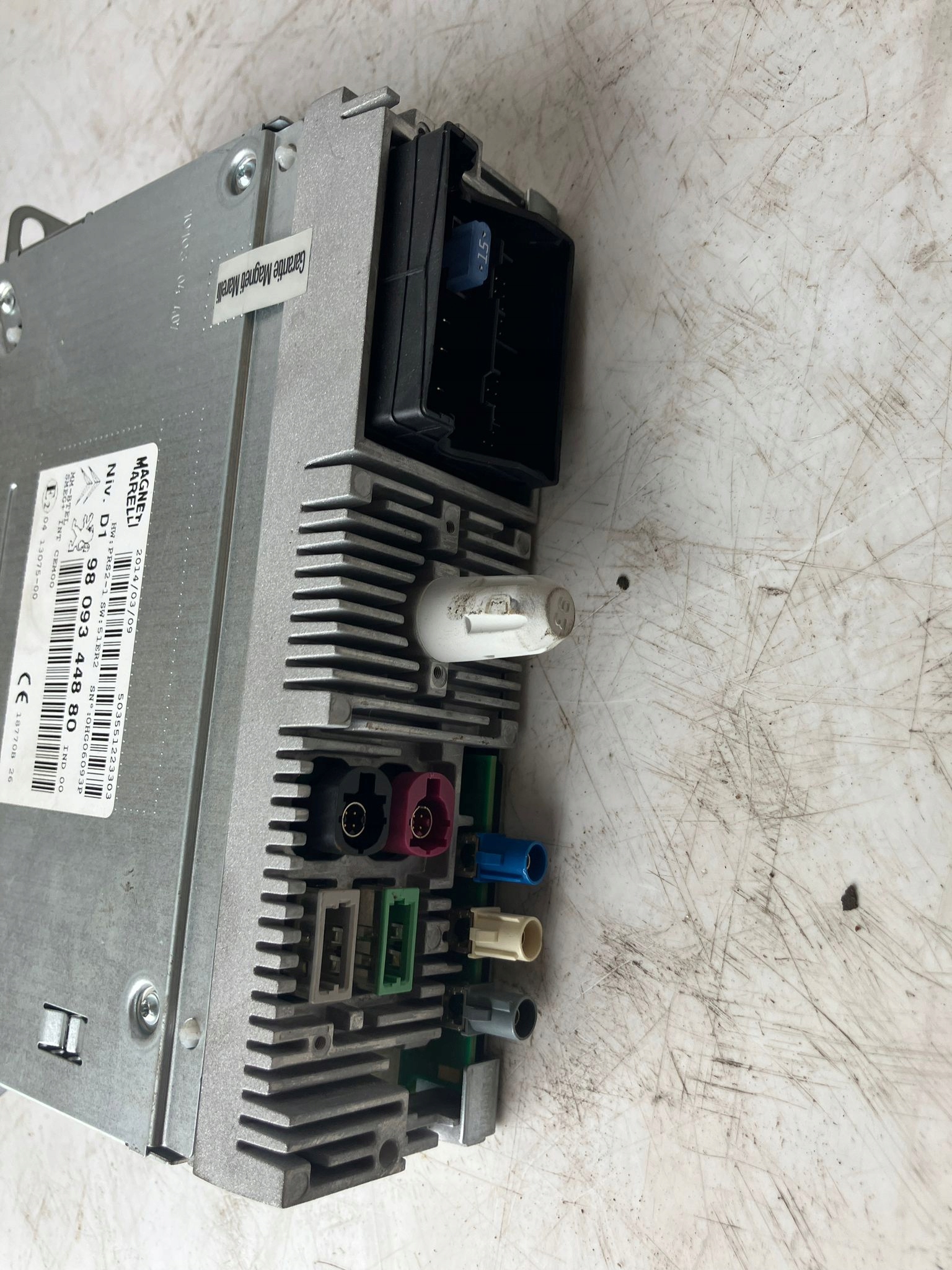 RADIO Navigation C4 PICASSO II 9809344880