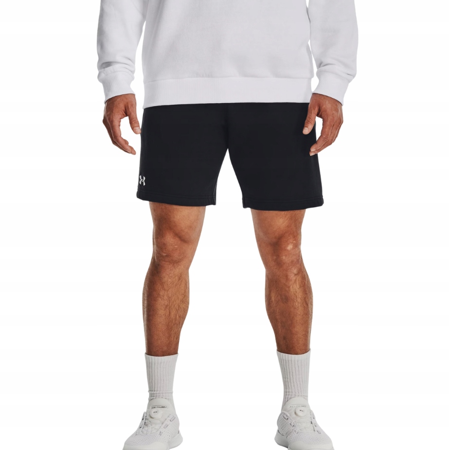 Kraťasy Under Aromur Rival Fleece černé 1379779 001 r.XL