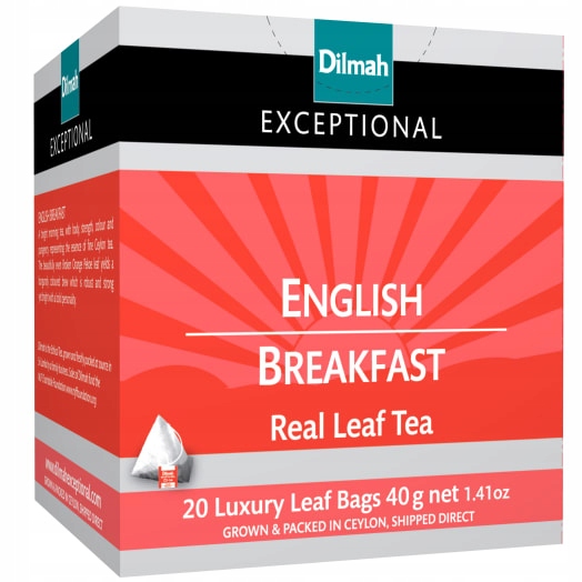 Dilmah Exceptional Čaj černý English Brekfast 20 sáčků ex.