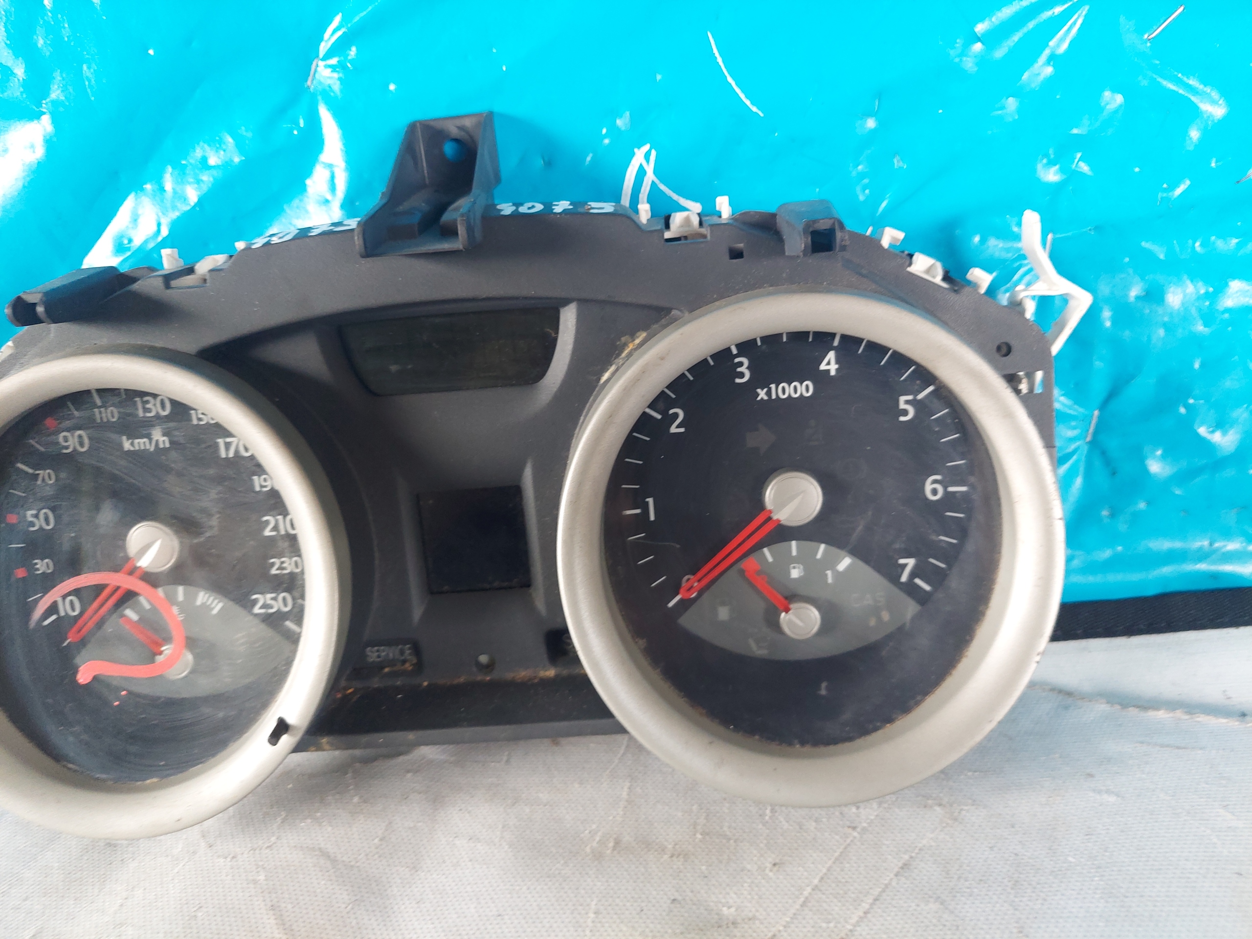 dials clock MEGANE II 1.9 DCI 8200306552