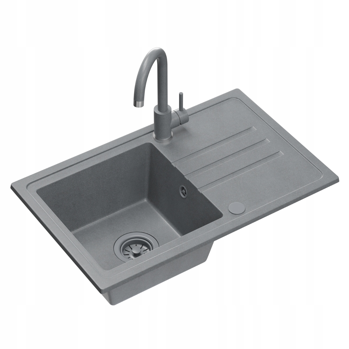 Quadron Ben 111 Drez 1komora Granit Batéria Kate 70x44 cm Šedá/Sivá