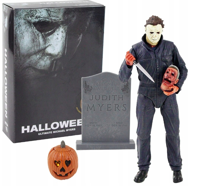 Halloween Michael Myers pohyblivá figurka příslušenství 19 Cm