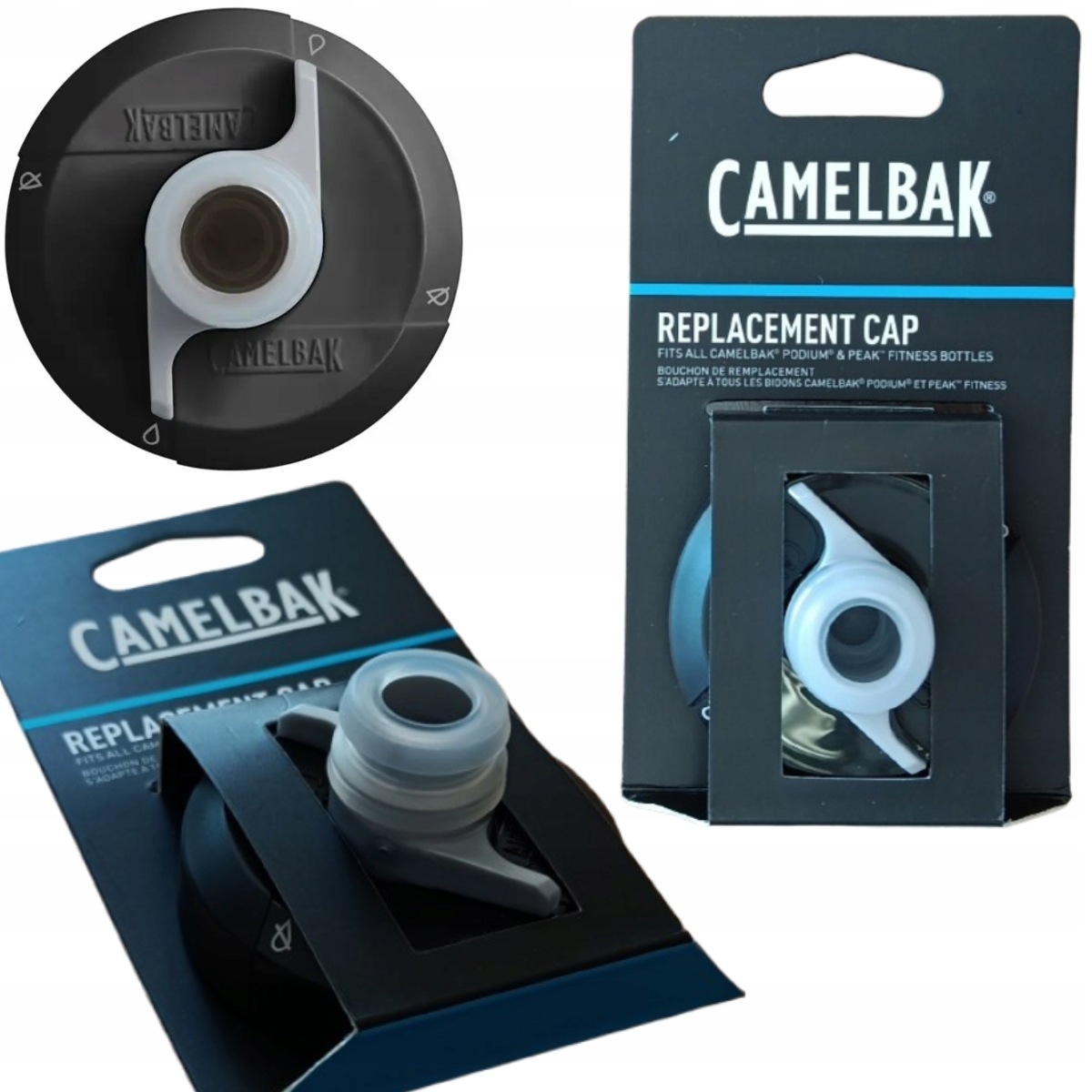 Nakrętka do bidonów CamelBak Podium Peak Fitness Jet Valve Oryginał C1946