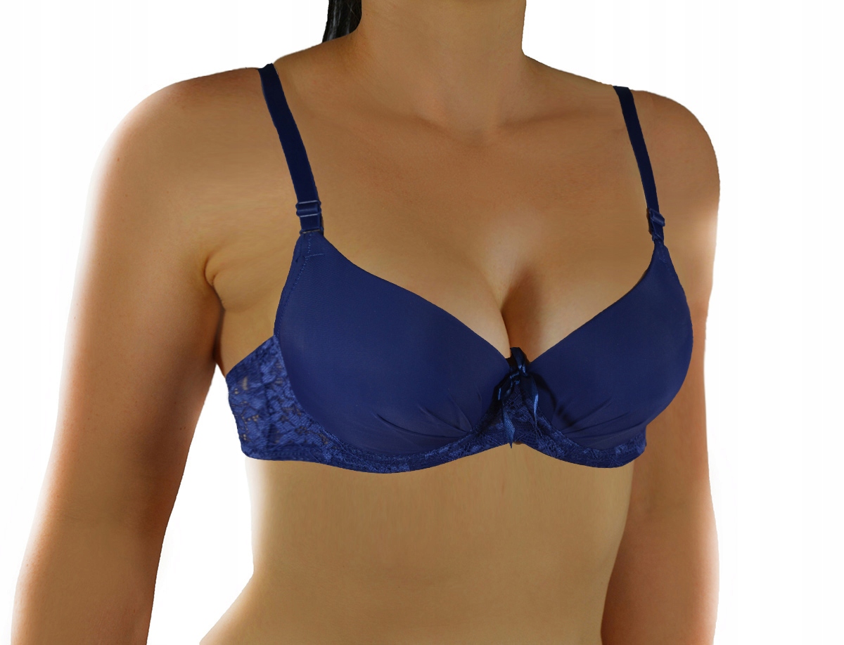 

push up Biustonosz B 80 granat