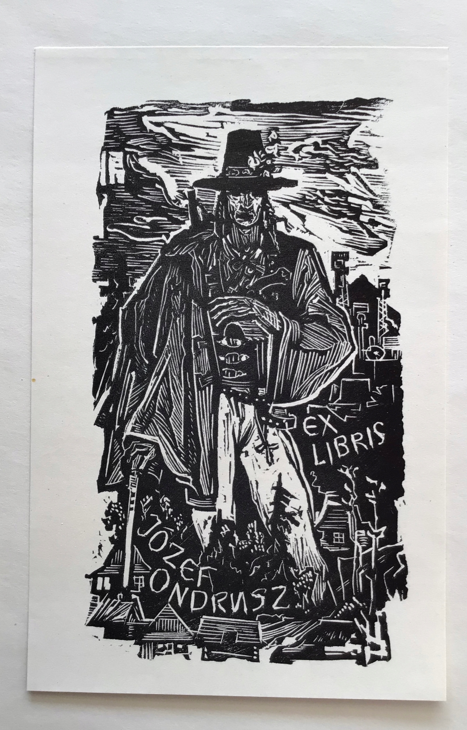 Ex-libris Józef Ondrusz
