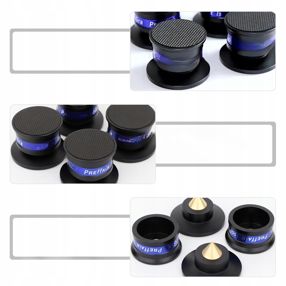 NÓŻKI TŁUMIĄCE WIBRACJE GŁOŚNIKA 4 SZT