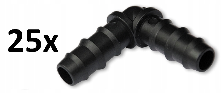 

Kolanko do lini kroplującej do węża 16mm x 25szt