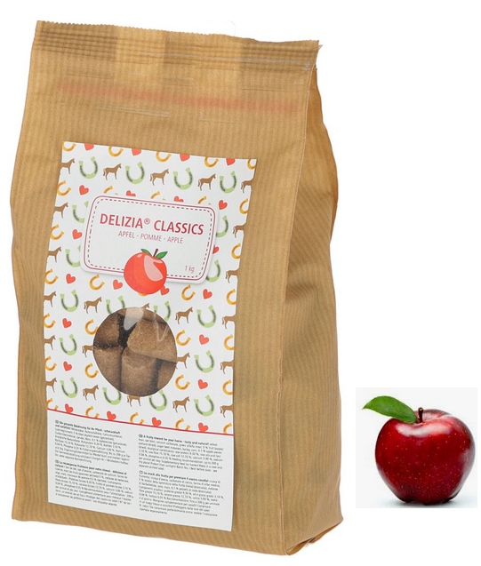 

Delizia Clasic Smakołyk Dla Konia Jabłko 1KG Kerbl