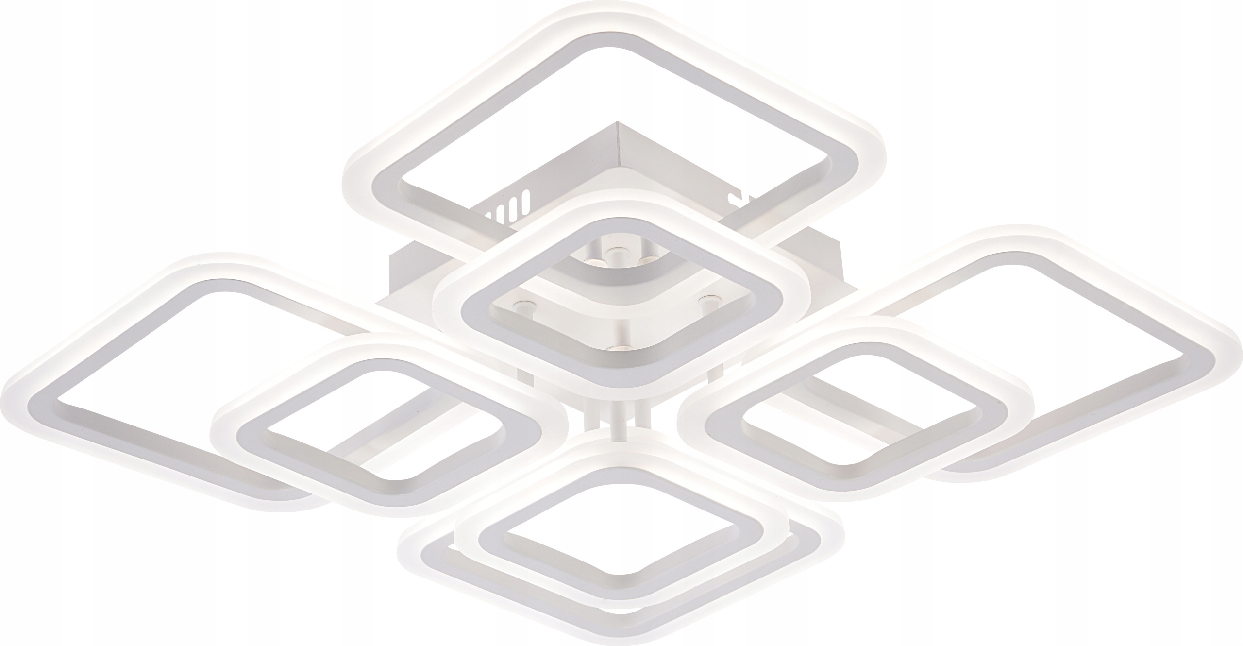 Moderný Led Luster 144W Dizajn Diaľkový Ovládač Vargo DL1127