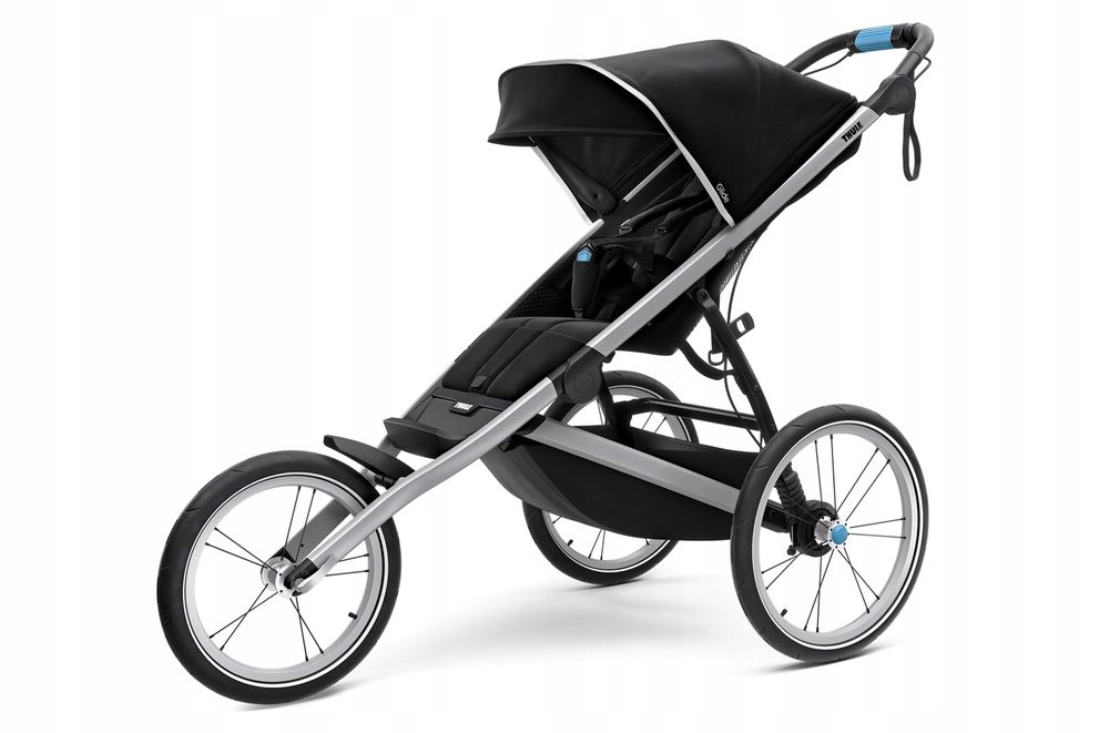 Wózek 1w1 Thule Glide 2 Aluminium/Jet Black