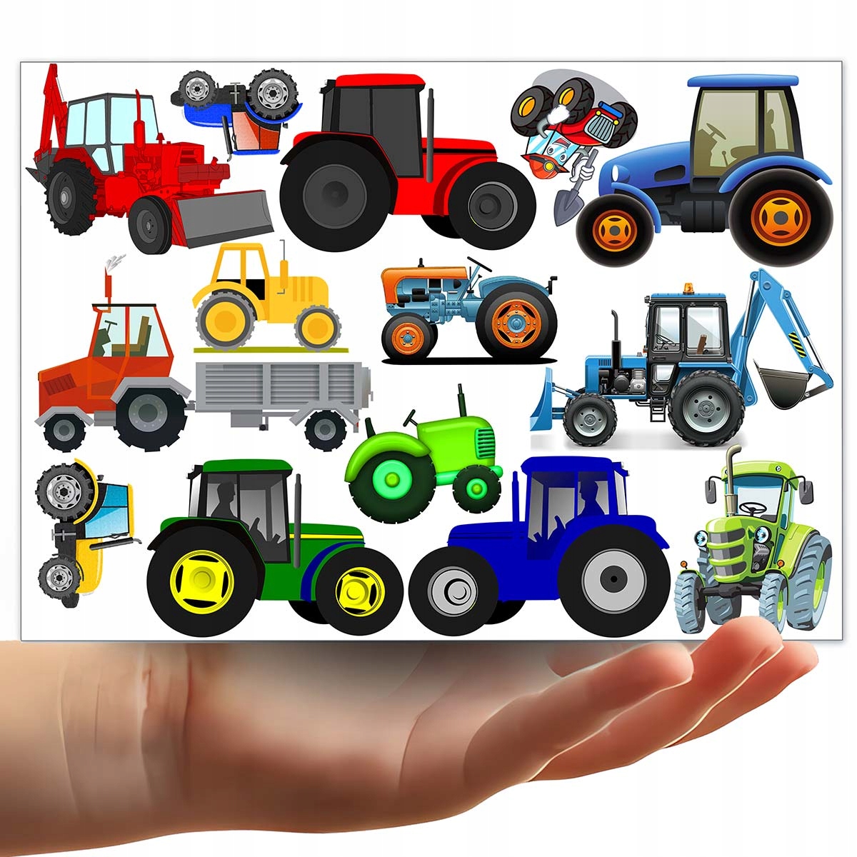 TATUAŻE ZMYWALNE DLA DZIECI DZIECIĘCE TRAKTORY WZORY JAKOŚĆ Autor Monster Art