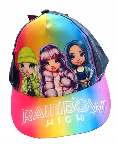 

Czapka Z Daszkiem Bejsbolówka Rainbow High 54