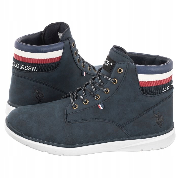 Pánské Kotníkové Boty U.s. Polo Ygor005 Tmavě modré