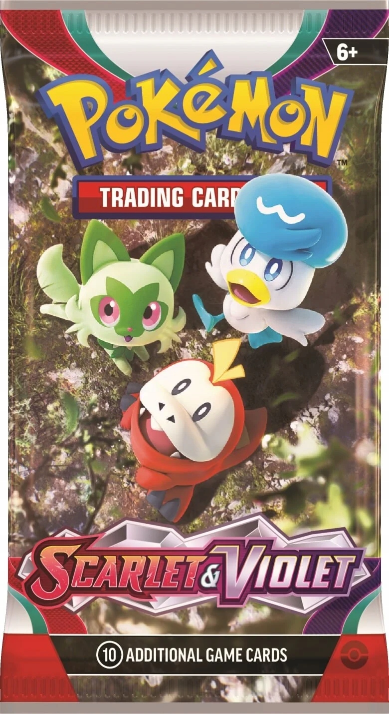 

Pokémon Tcg: Scarlet Violet Sleeved Booster