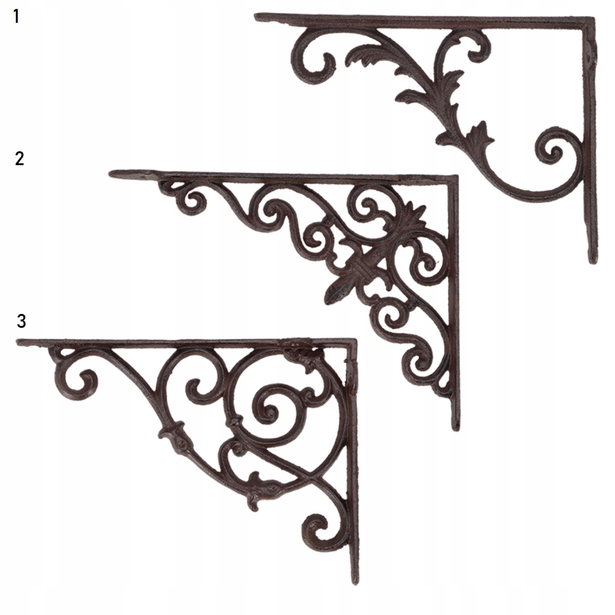 acm WSPORNIKI DO PÓŁKI ŻELIWNY PODPÓRKA UCHWYT