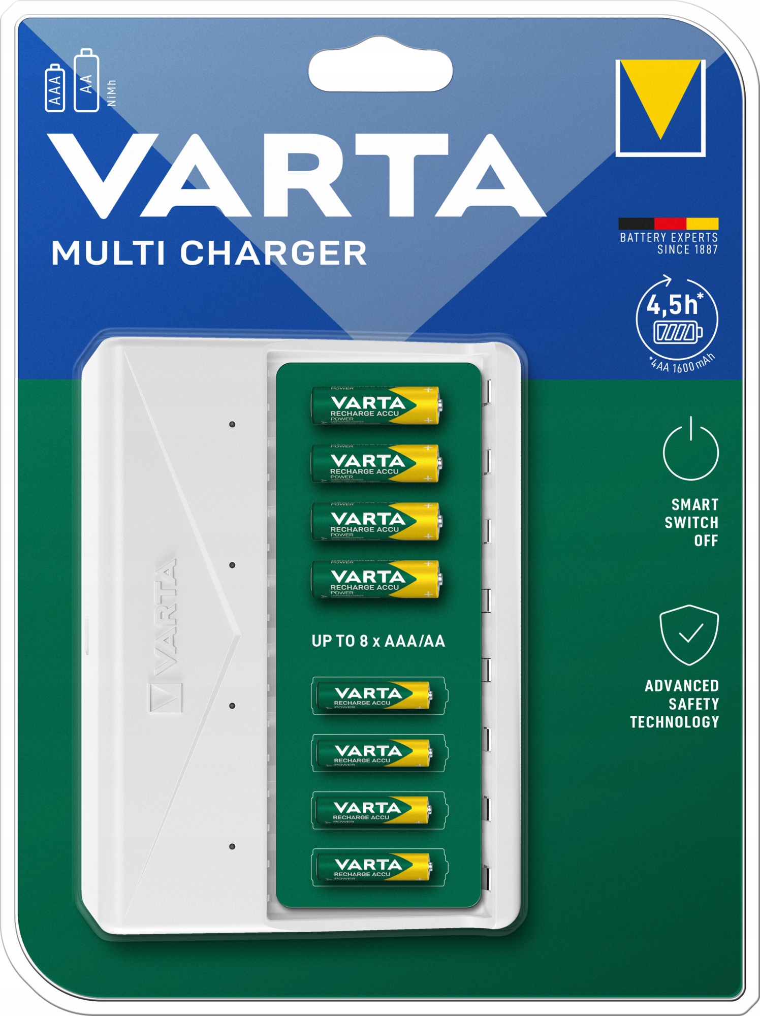 

Ładowarka varta multi charger 57659 biała
